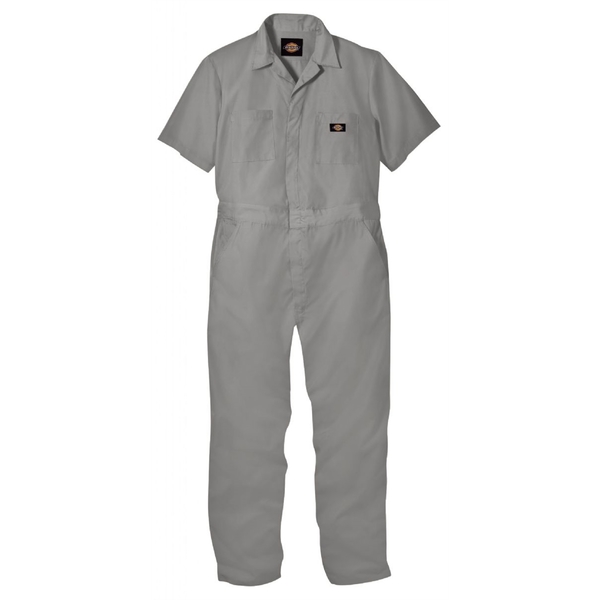 Workwear Outfitters Short Sleeve Coverall Grey, Large 3339GY-RG-L